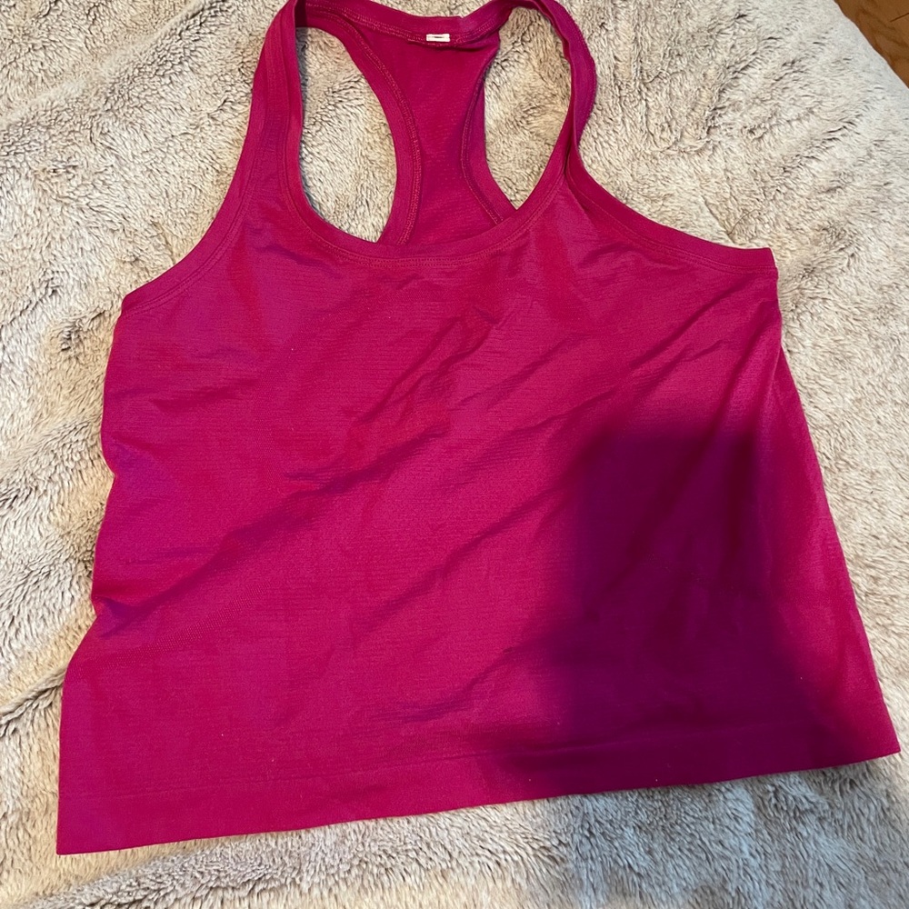 Lululemon Swiftly Pink Tank Top